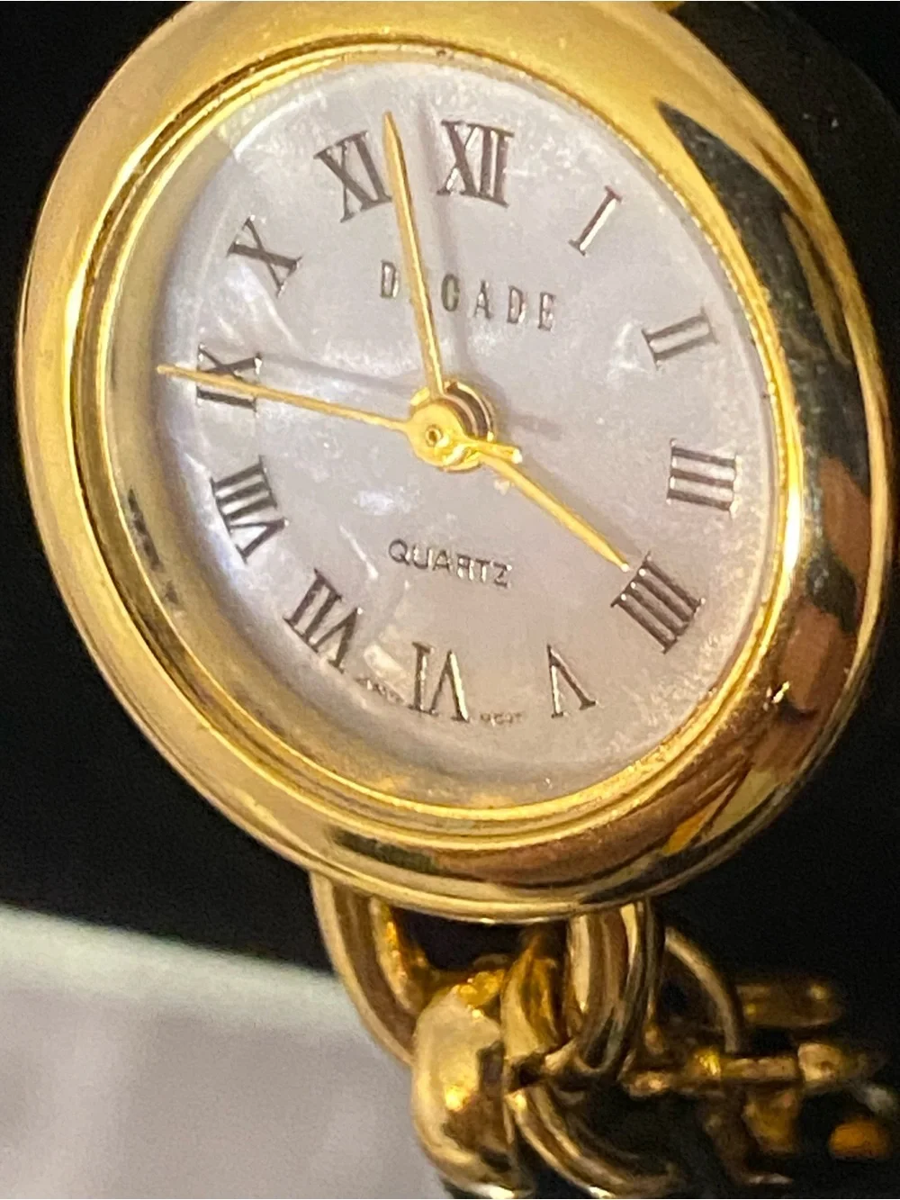 NWT Vintage Y2K Casual Corner Decade 6853 Japan Movt Rolo Link Watch